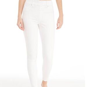 Spanx Ankle Skinny White Jeans Large